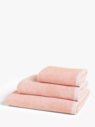 John Lewis ANYDAY Semi Plain Cotton Towel with Hanging Loop - thumbnail 1