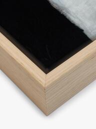 John Lewis Nina Archer 'Bedrock' Framed Canvas Prints, Set of 2, 84 x 64cm, Black/White - thumbnail 3