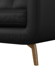 John Lewis Barbican LHF Corner End Leather Sofa, Light Leg - thumbnail 6