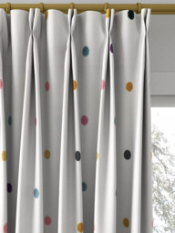 Harlequin Bon Bon Made to Measure Curtains or Roman Blind, Raspberry/Grape - thumbnail 4