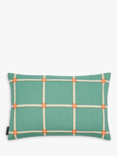 The Conran Shop Cuba Cotton Cushion, Green - image 1