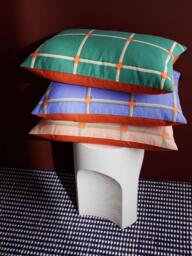 The Conran Shop Cuba Cotton Cushion, Green - thumbnail 3