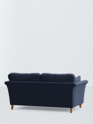 John Lewis Sienna Large 3 Seater Sofa, Light Leg, Aqua Clean Titan Navy - thumbnail 4