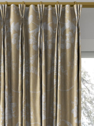 Laura Ashley Josette Woven Made to Measure Curtains or Roman Blind, Gold - thumbnail 6