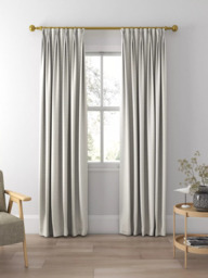 Sanderson Tree Fern Weave Made to Measure Curtains or Roman Blind, Orchid White - thumbnail 5