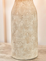 Pacific Palawan Stoneware Table Lamp, Matte Grey - thumbnail 6