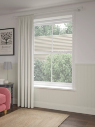 John Lewis Linen Polyester Blend Slot Top Voile Panel - thumbnail 3
