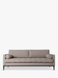 Swyft Model 02 Large 3 Seater Sofa Bed, Dark Leg