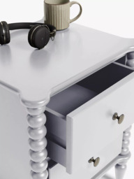 John Lewis Bobbin 2 Drawer Bedside Table - thumbnail 3