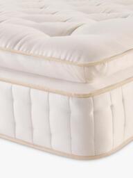 John Lewis British Natural Collection Rosedale Wool Pillowtop 4250 Pocket Spring Mattress, Small Double - thumbnail 4