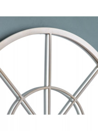Gallery Direct Carmel Arched Metal Frame Window Wall Mirror, 90 x 60cm - thumbnail 4