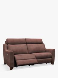 Parker Knoll Bodella Large 2 Seater Leather Power Recliner Sofa
