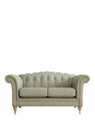 Laura Ashley Gloucester Small 2 Seater Sofa, Oak Leg - thumbnail 3