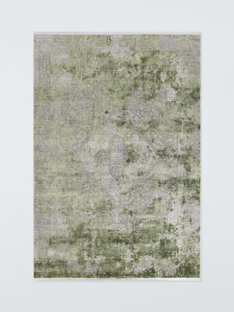 John Lewis Distressed Kazak Rug, Green - image 1