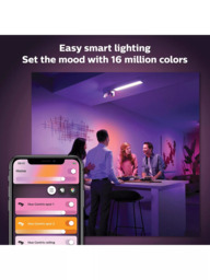 Philips Hue White & Colour Ambiance Centris Smart 3 Light LED Ceiling Spotlight, White - thumbnail 2