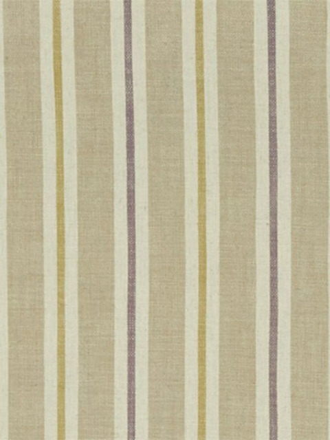 Clarke & Clarke Sackville Stripe Made to Measure Curtains or Roman Blind, Natural - image 1