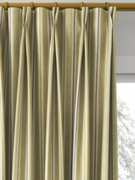 Clarke & Clarke Sackville Stripe Made to Measure Curtains or Roman Blind, Natural - thumbnail 4