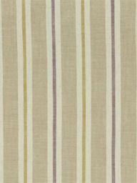Clarke & Clarke Sackville Stripe Made to Measure Curtains or Roman Blind, Natural