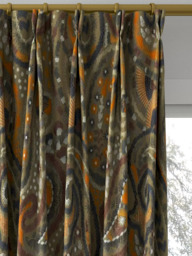 Designers Guild Uchiwa Made to Measure Curtains or Roman Blind, Ochre - thumbnail 4