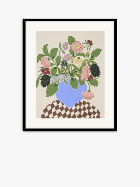 John Lewis La Poire Florals in Vase Framed Print, 52 x 62cm, Multi - image 1