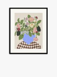 John Lewis La Poire Florals in Vase Framed Print, 52 x 62cm, Multi - thumbnail 1