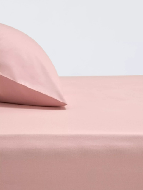 John Lewis Crisp & Fresh Cotton Rich Fitted Sheet - image 1