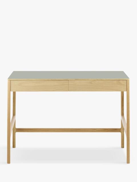 The Conran Shop Domus 2 Drawer Desk, 60cm, Oak - image 1
