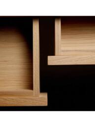 The Conran Shop Domus 2 Drawer Desk, 60cm, Oak - thumbnail 6