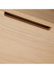 The Conran Shop Domus 2 Drawer Desk, 60cm, Oak - thumbnail 5