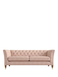 Laura Ashley Chatsworth Large 3 Seater Sofa, Teak Leg - thumbnail 1