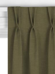 John Lewis Heavy Linen Blend Made to Measure Curtains or Roman Blind, Avocado - thumbnail 5