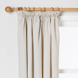 John Lewis Arlo Pair Lined Pencil Pleat Curtains - thumbnail 1