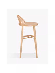 ercol for John Lewis Shalstone Bar Stool, Oak - thumbnail 3