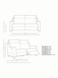 Parker Knoll Bodella Medium 2 Seater Sofa - thumbnail 2