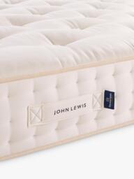 John Lewis British Natural Collection Danby Linen 2500 Pocket Spring Zip Link Mattress, Emperor - thumbnail 6
