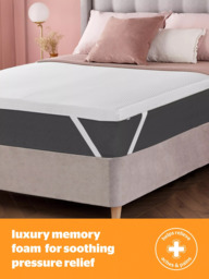 Silentnight Impress Memory Foam 5cm Deep Mattress Topper - thumbnail 3