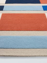 John Lewis Harmony Geometric Pure Wool Rug, Multi - thumbnail 4