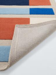 John Lewis Harmony Geometric Pure Wool Rug, Multi - thumbnail 3