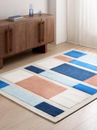 John Lewis Harmony Geometric Pure Wool Rug, Multi - thumbnail 2