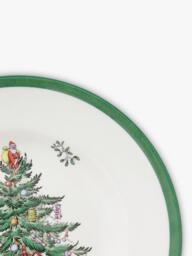 Spode Christmas Tree Earthenware Tea Plate, 15cm, Green - thumbnail 3