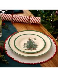 Spode Christmas Tree Earthenware Tea Plate, 15cm, Green - thumbnail 6