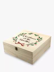 Treat Republic Personalised Jolly Holly Christmas Eve Box - thumbnail 1