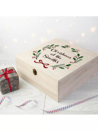 Treat Republic Personalised Jolly Holly Christmas Eve Box - thumbnail 5
