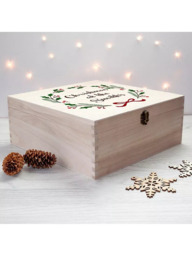 Treat Republic Personalised Jolly Holly Christmas Eve Box - thumbnail 4