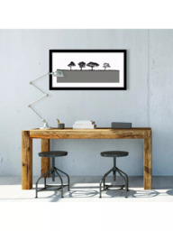 John Lewis Jacky Al-Samarraie 'Harrogate' Framed Print, 44 x 84cm - thumbnail 2
