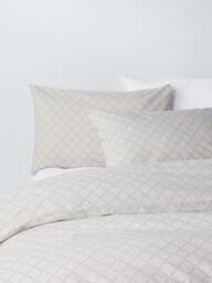 John Lewis Geo Cotton Rich Duvet Cover Set, Multi