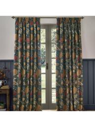 Morris & Co. Cray Pair Lined Pencil Pleat Curtains - thumbnail 5