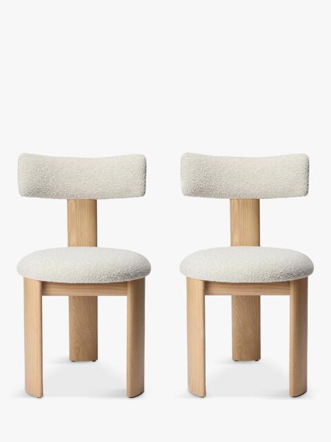 The Conran Shop Pip Dining Chair, Set of 2, Oak/Natural - image 1