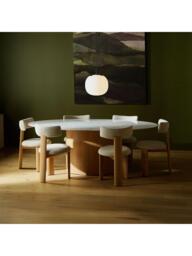The Conran Shop Pip Dining Chair, Set of 2, Oak/Natural - thumbnail 2