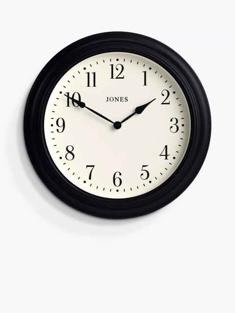 Jones Clocks Supper Club Quartz Analogue Wall Clock, 40.5cm - image 1